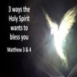 3 Ways the Holy Spirit wants to BLESS you